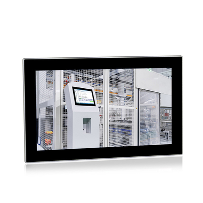 Gömülü Montaj Düz Ekran Dokunmatik Panel PC 12 İnç 1280x800 Çözünürlük Endüstriyel Bilgi İşlem