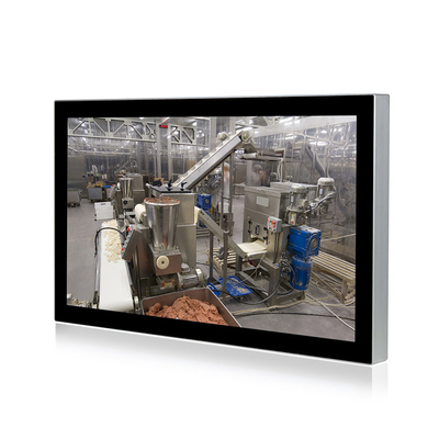 24 İnç HMI Dokunmatik Ekran Paneli Suya Dayanıklı Endüstriyel HMI Panel PC 4G RAM 32G SSD