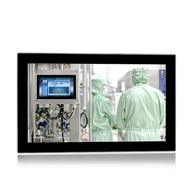 17,3&quot; 10 Noktalı Kapasitif Dokunmatik Panel PC Intel Celeron J6412 2,0GHz AIO Fansız Panel PC