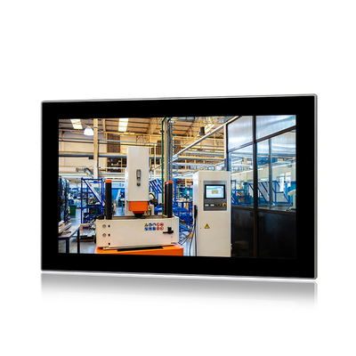 15,6&quot; Endüstriyel LCD Panel PC J6412 IP66 Suya Dayanıklı Fansız 10 Nokta Dokunmatik