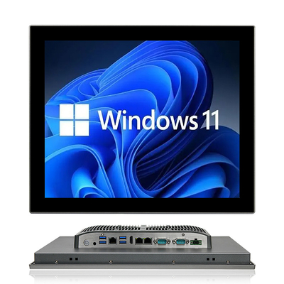 IP65 Ön Su Geçirmez Gömülü Bilgisayar Hepsi Bir Arada Endüstriyel Panel PC