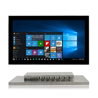 6. Nesil IP67 HMI Endüstriyel Panel Pc 10 Noktalı PCAP 21,5 İnç