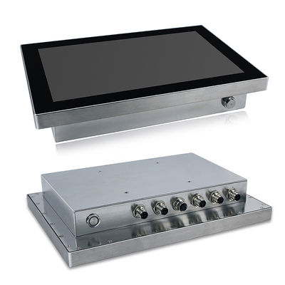 HMI 12&quot; Endüstriyel Hepsi Bir Arada Dokunmatik Ekran 1280 * 800 I3 Panel Pc