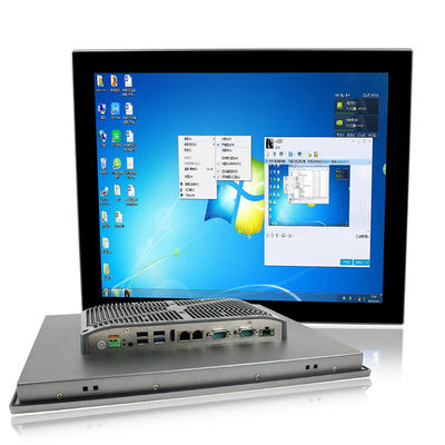 Sağlam 17 İnç HMI Panel PC TPM 2.0 RS232 RS422 RS485 9-36V voltaj