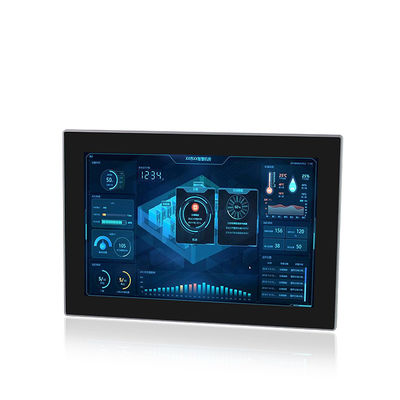 RS485 Ip65 Endüstriyel Panel Bilgisayar, 8. Nesil Suya Dayanıklı Dokunmatik Ekran Monitör