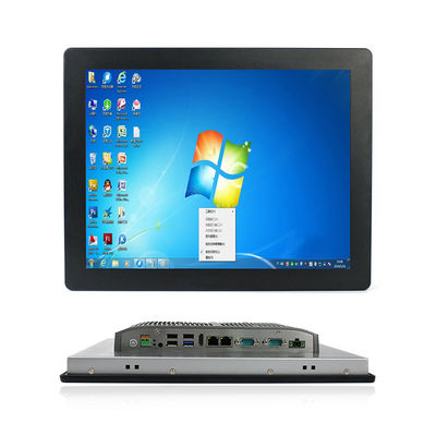 Ağır Hizmet Tipi 1080P HMI Panel Pc Dokunmatik Ekran 15 İnç TFT LED Windows 10