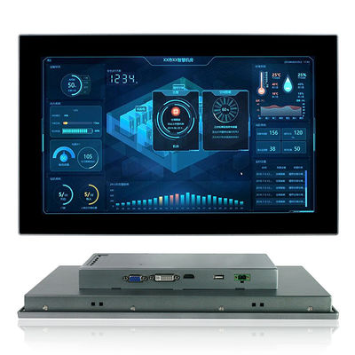 400cd/M2 AC240V Endüstriyel Dokunmatik Ekranlı Monitör 17,3&quot; VESA 100X100