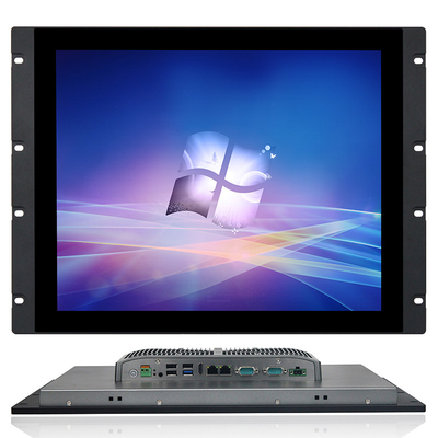 Raf Montajlı Kapasitif Dokunmatik Panel PC Linux 19&quot; endüstriyel HMI paneli