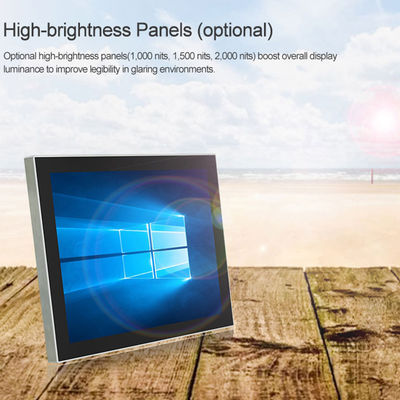 Kalite  High Pressure IP69K Waterproof HMI Panel PC Intel Celeron J1900 touch screen fabrika