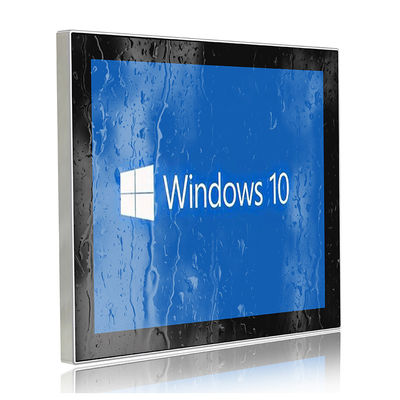 Kalite  OEM IP66 Waterproof Inox Medical Industrial PC Touchscreen With Stainless Housing fabrika