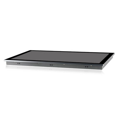 Ön IP67 Endüstriyel Dokunmatik Bilgisayar I3 I5 I7 CPU 24 İnç Panel PC DC IN 9V - 36V