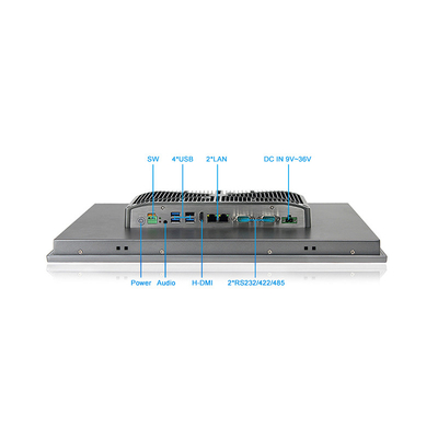 17&quot; Gömülü Dokunmatik Panel PC Fansız Windows11 Hepsi Bir Arada Kapasitif Dokunmatik Panel PC