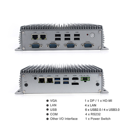 I7-8565U WiFi Bluetooth Opsiyonel ile Fansız Endüstriyel Mini PC