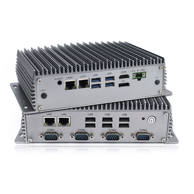 I3-8145U CPU Endüstriyel Gömülü Kutu PC Çift Çekirdekli 2.1GHz, 4 X RS232 ile