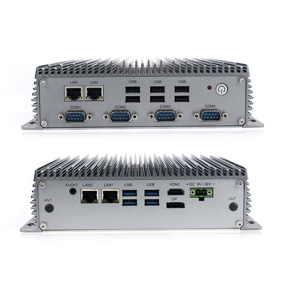 Endüstriyel Fansız Mini Kutu PC DC 9V - 36V 8. Nesil 4GB M.2 120G SSD