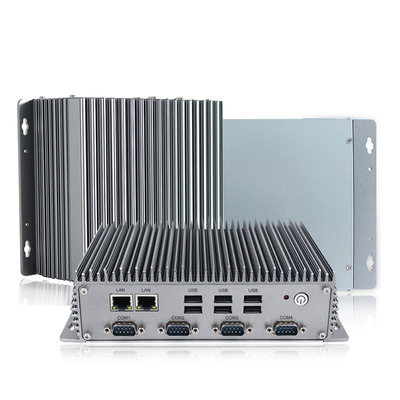 Endüstriyel Fansız Mini Kutu PC DC 9V - 36V 8. Nesil 4GB M.2 120G SSD