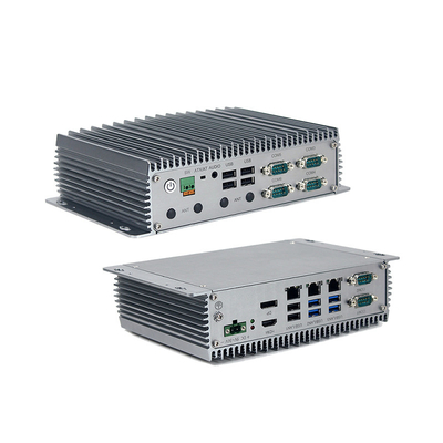 Fansız Endüstriyel Gömülü Kutu PC 12. Nesil Intel Elkhart Lake J6412 3XLAN Bağlantı Noktaları