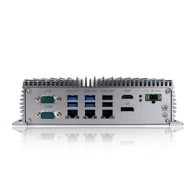J6412 Endüstriyel Fansız Mini PC 3 LAN Masaüstü Bilgisayar WIN10 LINUX RS232 RS485 PC