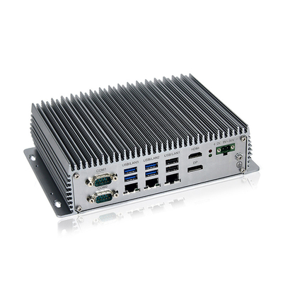 J6412 Endüstriyel Fansız Mini PC 3 LAN Masaüstü Bilgisayar WIN10 LINUX RS232 RS485 PC