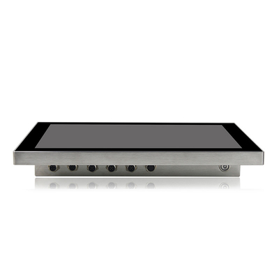 Masaüstü Dış Mekan INOX IP69K Panel PC I3 Su Geçirmez Duvara Monte Endüstriyel Bilgisayar