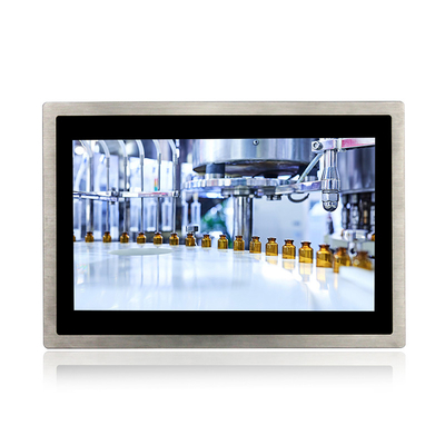 Su geçirmez IP69K Panel PC 13.3&quot; 1920 X 1080 LCD Endüstriyel Hepsi Bir Arada Panel PC