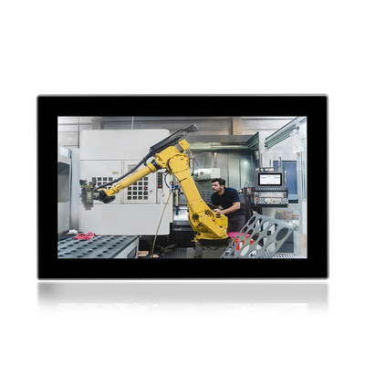 Bilgisayar için 13,3&quot; Küçük LCD Monitör Intel J6412 1xHDMI 4xUSB 3xLAN 2xCOM