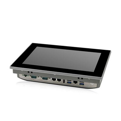 Intel J6412 Sağlam Panel PC 10 Noktalı Kapasitif Dokunmatik Panel PC IP65, 3xRJ45 ile