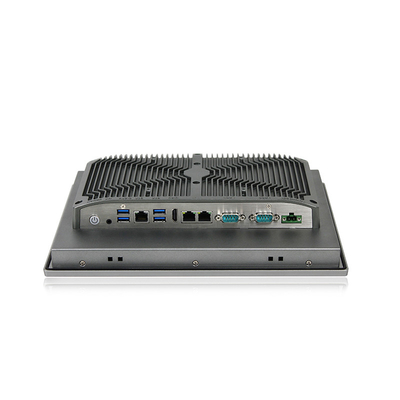 J6412 PCAP Dokunmatik Panel 3*LAN 12&quot; Hepsi Bir Arada Endüstriyel PC Ön IP65