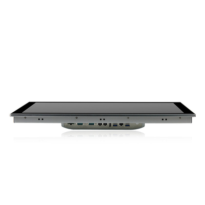 RS232/422/485 ile 21,5&quot; Fansız Gömülü Dokunmatik Panel PC HMI Endüstriyel Linux PC
