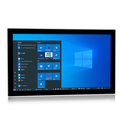 23,8 İnç FHD PCAP Endüstriyel Panel PC Hepsi Bir Arada VESA Montajlı Windows 10