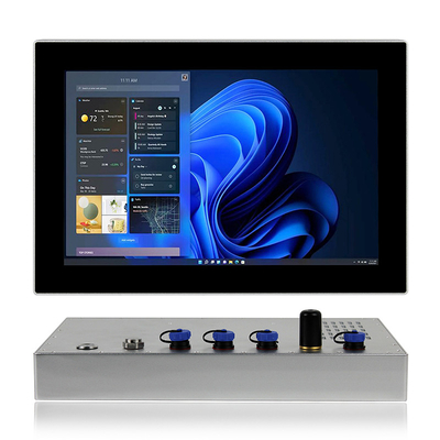 12 İnç Suya Dayanıklı IP69K Panel PC I3-6100U Çift Çekirdekli 2.4GHz Endüstriyel Panel Bilgisayar