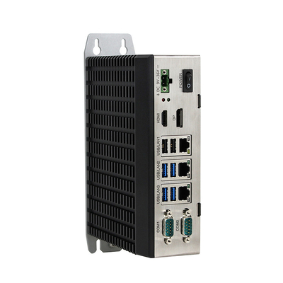 DIN Raylı Endüstriyel Fansız Mini PC Windows10/11 8GB, 3 X LAN ile