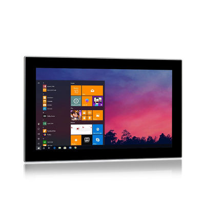 Hepsi Bir Arada Ultra İnce Endüstriyel Panel PC HMI 15,6 İnç 64 GB SSD
