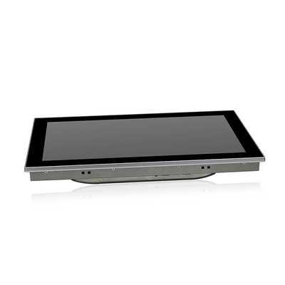 Geniş DC9-36V Çoklu Dokunmatik Kapasitif Dokunmatik PC Fansız Panel PC