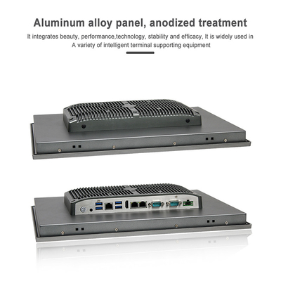 Endüstriyel Hepsi Bir Arada HMI Panel PC Fansız Gömülü J6412 CPU X6425E