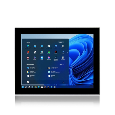 3LAN ile 15 İnç Gömülü Dokunmatik Panel PC TPM 2.0 Endüstriyel
