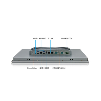 Wifi Fansız Endüstriyel Panel PC 10 Noktalı PCAP 1280 X 1024 17İNÇ