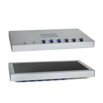 IP69K Endüstriyel Suya Dayanıklı Bilgisayar 21,5 İnç DC 12 - 24V Dirençli Dokunmatik