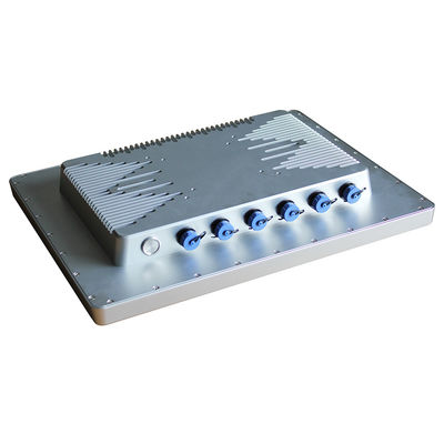 LAN USB RS232 1000nits IP67 Panel PC 15&quot; Boyut Düz Tamamen Kapalı