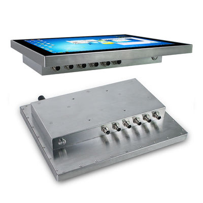 VGA Kabloları Windows 7 Panel Pc, 15 İnç Ip69k Sağlam Endüstriyel Bilgisayar