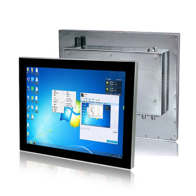 OEM SUS304 Paslanmaz Çelik Panel PC 15&quot; Boy IP69K Su Geçirmez