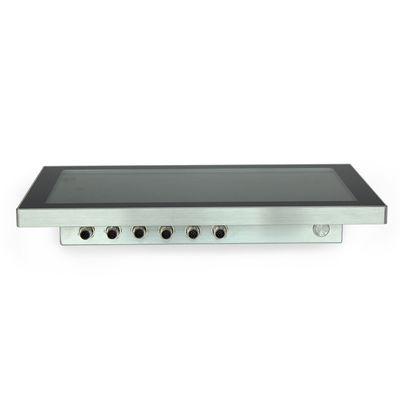 Kimya Endüstrisi HDMI Paslanmaz Çelik Panel Pc, IP66 Fansız Medikal Bilgisayar