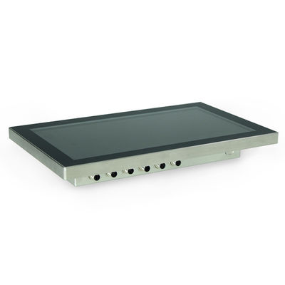 Zorlu Uygulamalar İçin Sağlam 15.6&quot; Hepsi Bir Arada Paslanmaz Çelik Panel PC