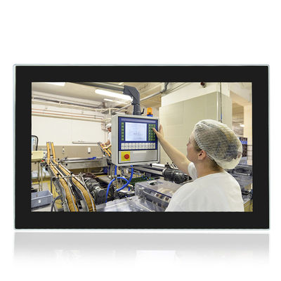 Suya Dayanıklı Kapasitif Dokunmatik Panel Pc, SUS304 15.6 İnç Tıbbi Panel Bilgisayar