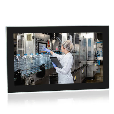 Kimya Endüstrisi HDMI Paslanmaz Çelik Panel Pc, IP66 Fansız Medikal Bilgisayar