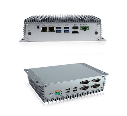 Intel 8th 4305U Endüstriyel Gömülü Kutu PC, 4 COM 9-36V Intel Endüstriyel Bilgisayar