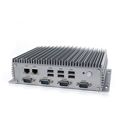 OEM Win10 DDR4L MSATA Endüstriyel Fansız Mini PC I5 Kompakt Sağlam Gömülü