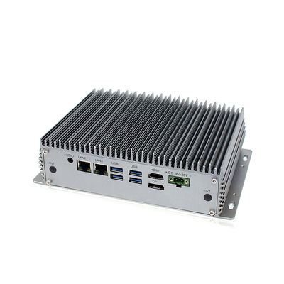 OEM Win10 DDR4L MSATA Endüstriyel Fansız Mini PC I5 Kompakt Sağlam Gömülü