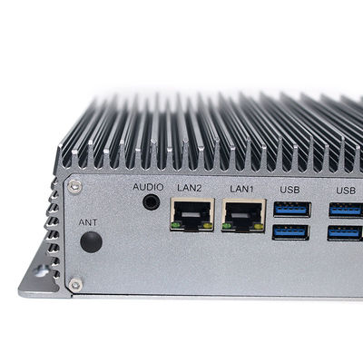 OEM Win10 DDR4L MSATA Endüstriyel Fansız Mini PC I5 Kompakt Sağlam Gömülü