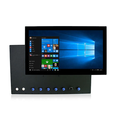 Dış Mekan İçin Gömülü OEM 21.5 İnç X86 IP69K Panel PC Fansız Linux
